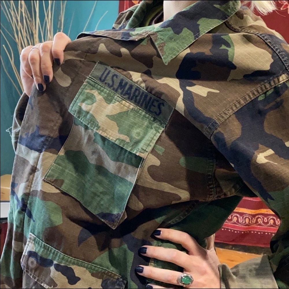 Nirvana “Smiley Face” US Marines jacket - Picture 3 of 6